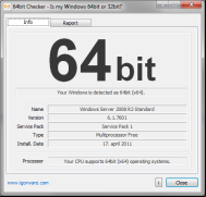 64bit Checker screenshot 1