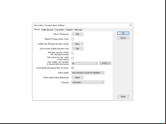 AAX Audio Converter - general-settings