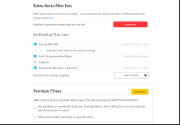 Adblock Plus - filters