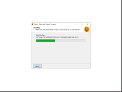 Advanced System Protector - installation-process