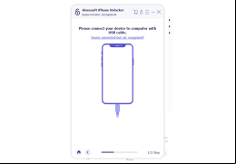 Aiseesoft iPhone Unlocker - connect