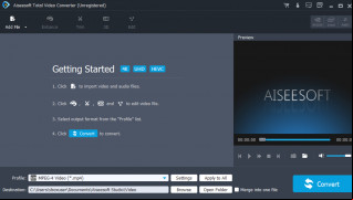 Aiseesoft Total Video Converter screenshot 1