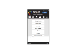 AMPPS - menu