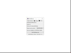 AndroMouse Server - about-application