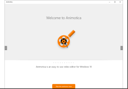 Animotica - Movie Maker - welcome-screen