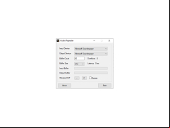 Audio Repeater - main-screen