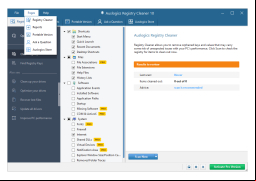 Auslogics Registry Cleaner - main-screen