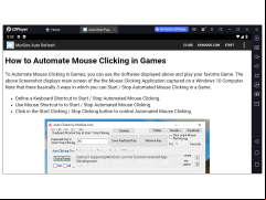 Auto Refresh - main-screen