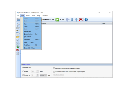 Automatic Mouse and Keyboard - edit-menu