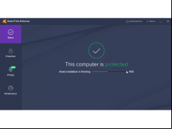 Avast Free Antivirus - main-screen
