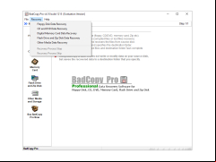 BadCopy Pro - recovery-menu