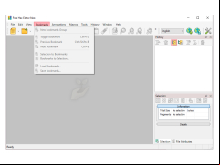 Binary to Hex Editor - bookmarks-menu