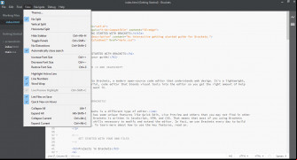 Brackets screenshot 2