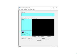 Cameraware Video Sender - main-screen