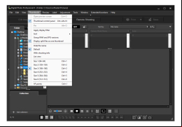 Canon Digital Photo Professional - thumbnails