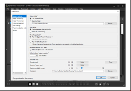 Canon Digital Photo Professional - preferences