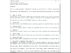Canon MF Toolbox - licenses