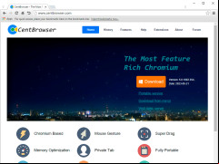 Cent Browser - main-screen