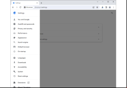 Chromium - settings-in-application