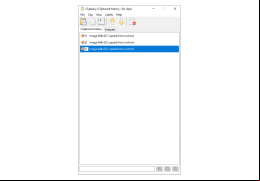ClipDiary - main-screen