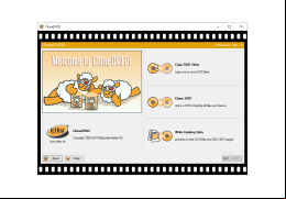 CloneDVD2 - main-screen