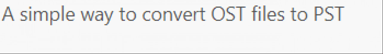 CoolUtils OST to PST Converter screenshot 2