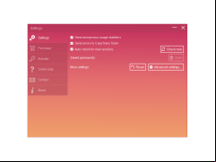 CopyTrans Cloudly - settings