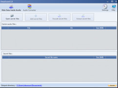 DeepSound screenshot 1