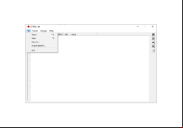 DJ Mix Lite - file-menu