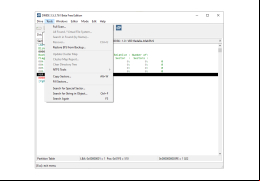 DMDE - tools-menu