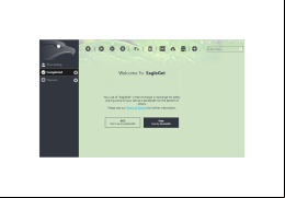 EagleGet - welcome-screen