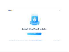 EaseUS MobiUnlock - install