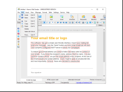 ePochta Mailer - edit-menu