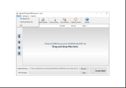 Epubsoft Ultimate DRM Removal - file-menu