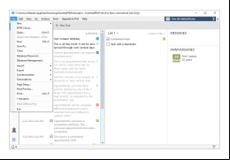 EssentialPIM - file-menu