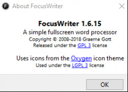 FocusWriter screenshot 1