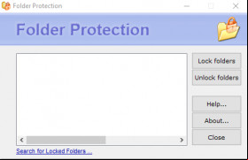 Folder Protection screenshot 1
