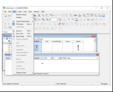 Font Creator - view-settings