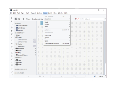 FontLab Studio - tools-menu