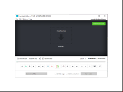 Free Audio Editor - main-screen