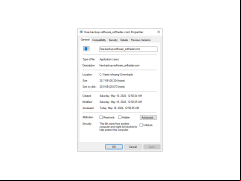 Free Backup Software - properties