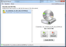Free ISO Mount screenshot 1