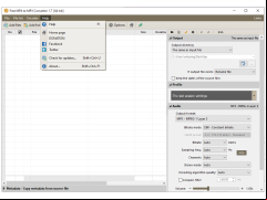 Free Mp4 To Mp3 Converter - help-menu