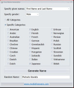 Free Name Generator screenshot 1