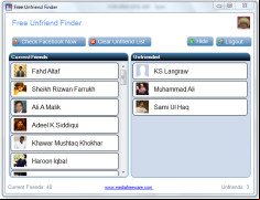 Free Unfriend Finder screenshot 1