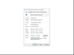 Free Virtual Keyboard - properties