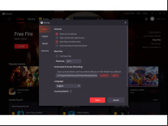 GameLoop - settings