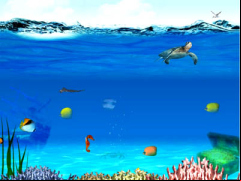 Garden In The Depth Screensaver screenshot 1