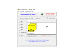 Geometry Calculator - volume