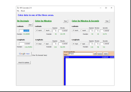 GPS Converter - main-screen
